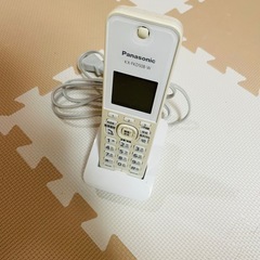Panasonic KX-FD5058-W ワイヤレス電話機　電話子機の画像