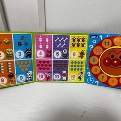 あんぱんまん すうじマグネットの画像