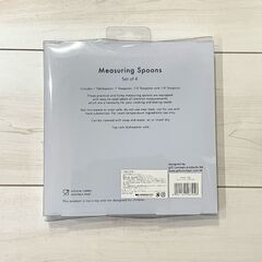 【訳あり！】メジャースプーン　計量スプーン　猫　4Pの画像