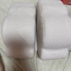 プッパプーポ寝返り防止クッション ホワイト 星刺繍の画像