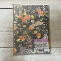 クローズピン Tomoko Hayashi 手帳 2026年 オレンジとねこの画像