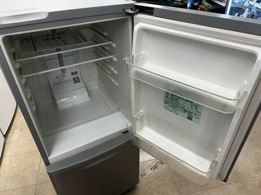 2ドア冷蔵庫　Panasonic    NR-B14AW-S