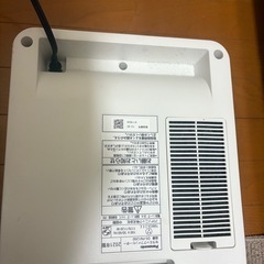 パナソニック セラミックファンヒーター 小型の画像