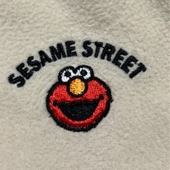 暖セサミストリートエルモ フリースタートルネック 胸囲93〜101cm LLサイズ 婦人服 女児 レディース ティーンズ 見た目サイズ表示より小さめの画像