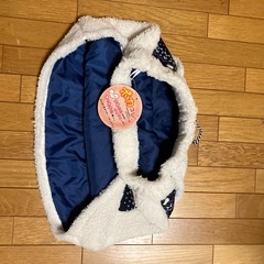 【タグ付未使用】暖かモコモコフリース素材スカートポケット付き 胴位58〜66cm 女児 レディース ティーンズの画像