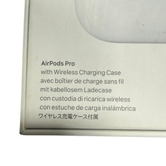 正規品 Apple AirPods Pro 本体 ケースセット 元箱付の画像