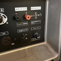 マキタ　発電機　整備済　稼動　防災等の画像