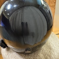 ogk ヘルメット 黒 インカム、バイザー付き XL相当の画像