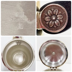 【美品】Christofle クリストフル アルビ ティーポット 8カップの画像