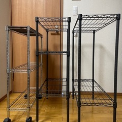 スチールラック　3個セットの画像