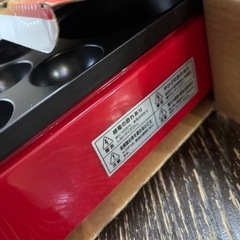 ギガたこ焼き器 直径10cm×1穴 直径4cm×5穴（今年中に処分予定） の画像