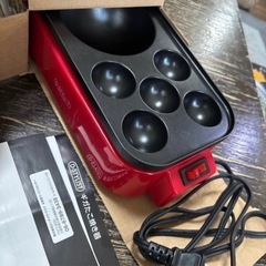 ギガたこ焼き器 直径10cm×1穴 直径4cm×5穴（今年中に処分予定） の画像