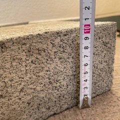 コンクリートブロック4個の画像