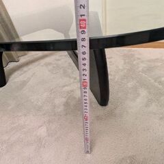 ガラス テーブル コーヒーテーブルの画像