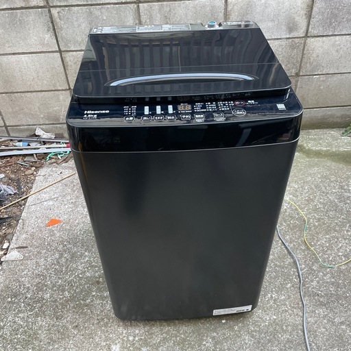 2024年製　　Hisense洗濯機4.5kg