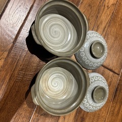 15cm 土鍋　２つの画像