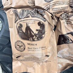 非常食にパックレーション　5点の画像