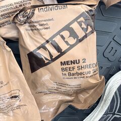 非常食にパックレーション　5点の画像