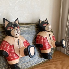 猫のコート掛け
の画像