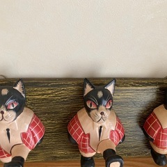 猫のコート掛け
の画像