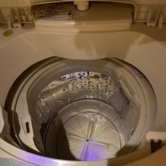 【引越しのため値下げ】 2009年製／洗濯機5kg／HITACHI／動作OK／現状渡し の画像