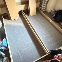 フロアベッド枠　クイーンサイズの画像