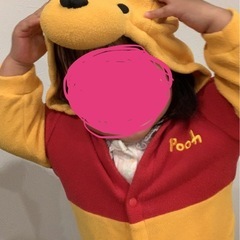 【70cm〜80cmまで】なりきりプーさん　ロンパースの画像