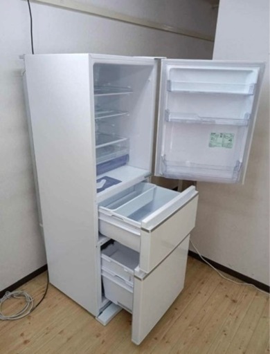三菱冷凍冷蔵庫 MR-C33G -W1 2022年代　三菱電機 冷蔵冷凍庫 ３３０Ｌ 右開き ３ドア 冷蔵庫 冷凍庫