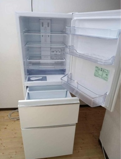 三菱冷凍冷蔵庫 MR-C33G -W1 2022年代　三菱電機 冷蔵冷凍庫 ３３０Ｌ 右開き ３ドア 冷蔵庫 冷凍庫