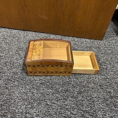 🌿箱根寄木細工 小物入れ✨の画像
