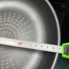 【非対面OK】テフロン加工浅型フライパン（内側キズ剥がれなく状態良好）の画像