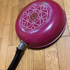 【非対面OK】テフロン加工浅型フライパン（内側キズ剥がれなく状態良好）の画像