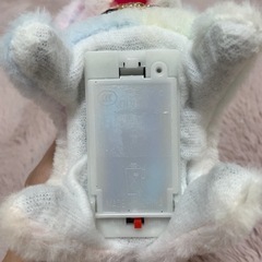 動く犬のぬいぐるみ 首輪付き パステルカラー カラフルの画像