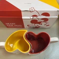 ミッキー　ミニー　ディズニー　マグカップの画像