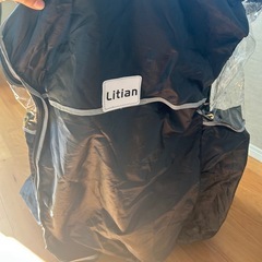 【ほぼ新品】OGK技研 リアキッズシート/リヤチャイルドシート+レインカバーの画像