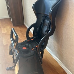 【ほぼ新品】OGK技研 リアキッズシート/リヤチャイルドシート+レインカバーの画像