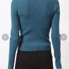 MURUA ランダムカットリブニットの画像