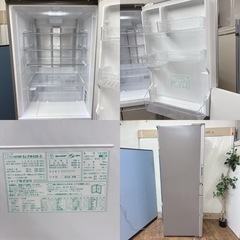 I581 🌈 ジモティー限定価格！ どっちもドア！ SHARP 冷蔵庫 (412L) プラズマクラスター搭載！ ⭐ 動作確認済 ⭐ クリーニング済の画像
