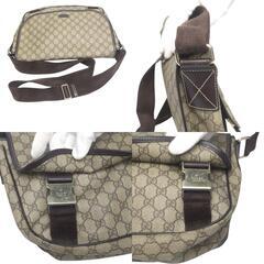 グッチ 201732  ショルダーバッグ ブラウン  GUCCI GGスプリーム GGプラスの画像