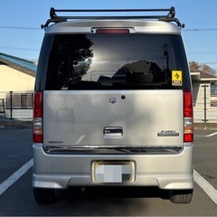 車検付き　満タン300km超    エンジンチェックランプ対策済み    エブリィ　テイン車高調　社外ホイール　ルーフキャリア　ワンセグナビ　ＥＴＣなどの画像