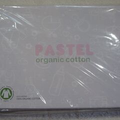 ☆pastel organic 半袖ロンパース ピンク＆白 80cm◆プレゼントにも最適の画像