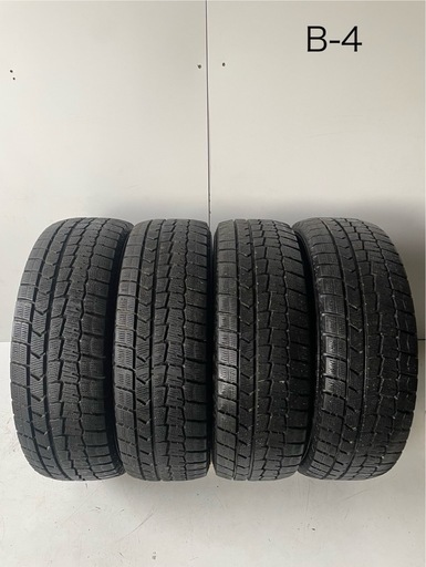 [極上]DUNLOP WINTER MAXX WM02 ダンロップ ウィンターマックス 195/65R15 91Q スタッドレス ４本セット中古相場25,000円 クレジット決済可