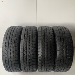 [極上]DUNLOP WINTER MAXX WM02 ダンロップ ウィンターマックス 195/65R15 91Q スタッドレス ４本セット中古相場25,000円 クレジット決済可の画像