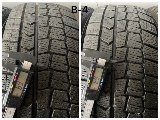 [極上]DUNLOP WINTER MAXX WM02 ダンロップ ウィンターマックス 195/65R15 91Q スタッドレス ４本セット中古相場25,000円 クレジット決済可