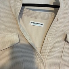 ロデオクラウンズ　RODEO CROWNS コーデュロイシャツワンピースの画像