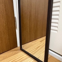 姿見ミラー ドア掛けの画像