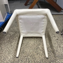 ダイニングチェア　ホワイトの画像