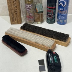 スノーボード スノボー メンテナンス用品 ブラシ NAKED WAXコルク エッジシャープナー 10点まとめての画像