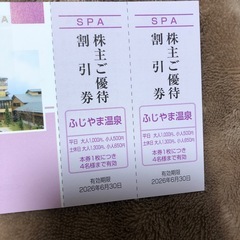 富士急行 株主優待 割引券 冊子の画像