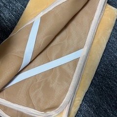 冬用 ふわふわ 敷パット シングル用の画像
